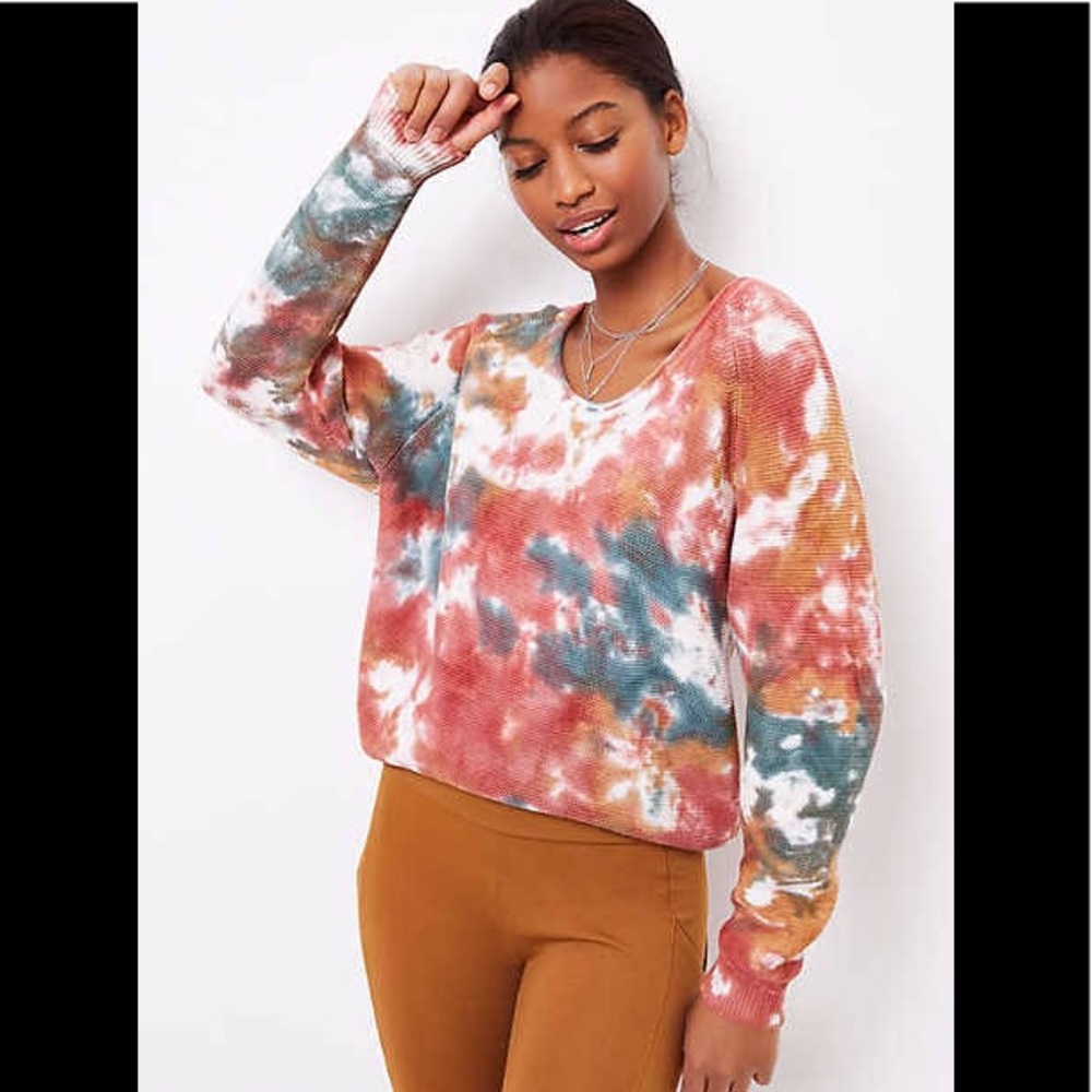 Perfect Condition | Lou & Grey | Tie Dye Sweater | 100% Cotton | 🎊 HP 🎊
